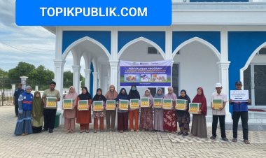 Pegadaian Pekanbaru dan DT Peduli Riau Salurkan Bantuan Ketahanan Pangan