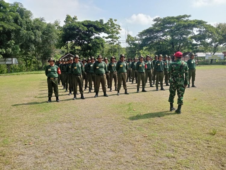 Babinsa Sragen Aktif Bina Ketarunaan di SMK Sakti Gemolong