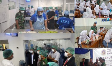 Launching SPPG-MBG: Danramil, Kapolsek dan Camat Salurkan Makanan Bergizi Gratis