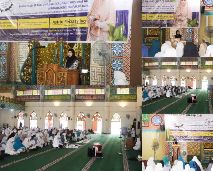 Bunda Astrie Ivo Ajak Perempuan Siak Perkuat Peran Pendidikan Keluarga