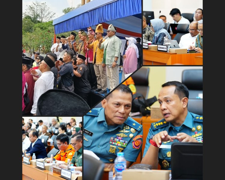 TNI Paparkan Peran Strategis dalam Penanggulangan Bencana di DPR RI
