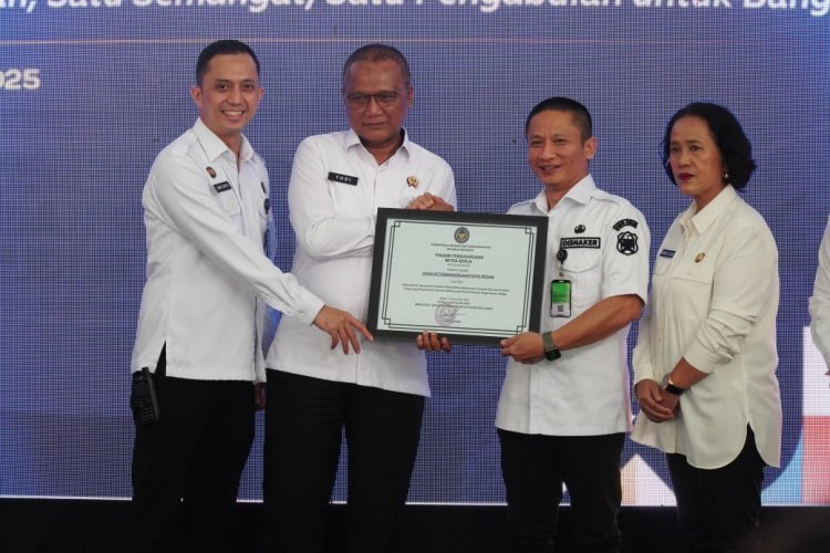 Rutan Medan Sukseskan Hari Bakti Perdana Kemenimipas 2025