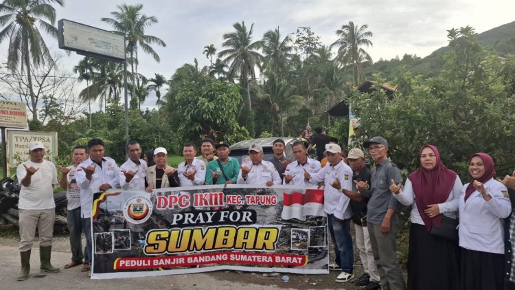 Donasi Warga Tapung Rp62,6 Juta Disalurkan ke Korban Bencana Sumbar