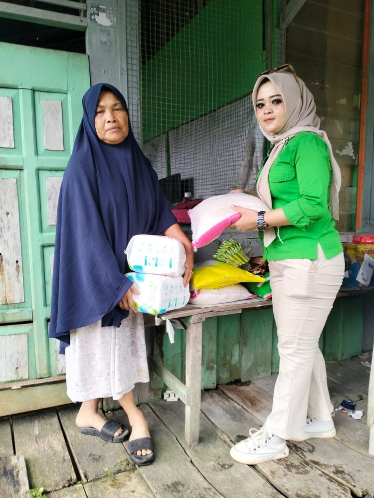 SI Pasaman Barat Salurkan Bantuan Korban Banjir Kampung Marapak