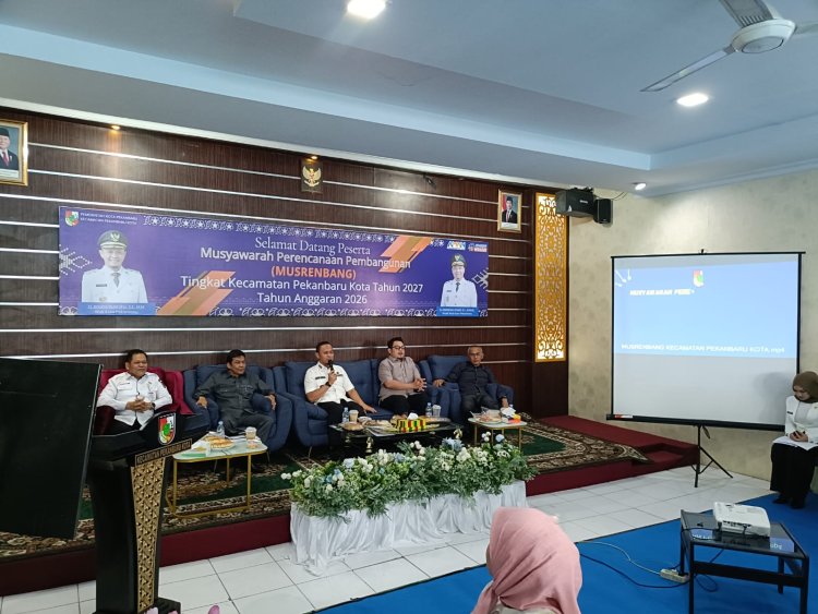 Wako Agung: Musrenbang Pekanbaru Kota Bukan Sekadar Diskusi Formal