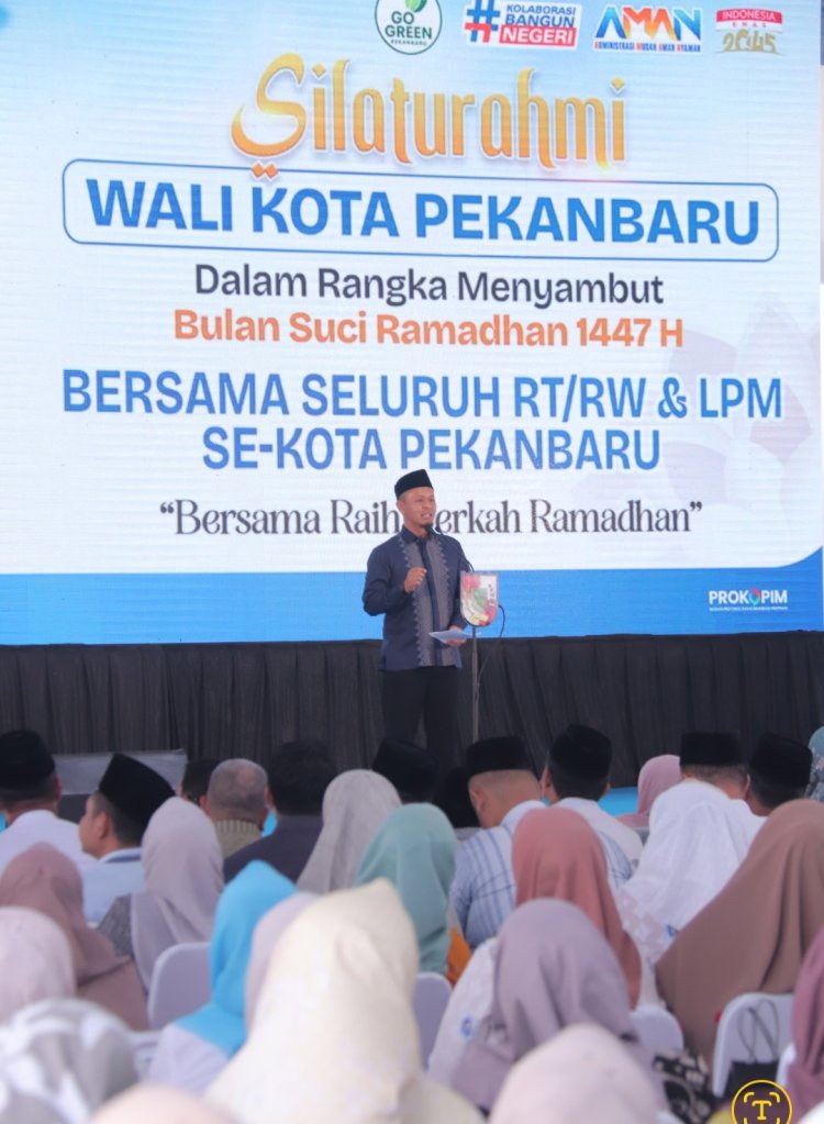 Wali Kota Pekanbaru Perkuat Peran RT/RW, Honor Siap Dinaikkan Tahun 2026