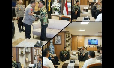 Bupati Asmar dan Kapolda Riau Perkuat Sinergi Program Polri dan Pembangunan Kepulauan Meranti