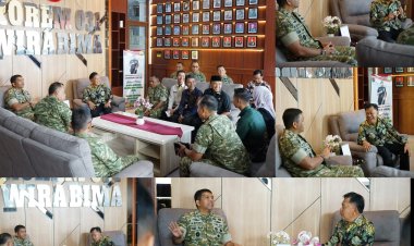 Sinergi Pemkab Meranti dan TNI, Bupati Asmar Bahas FTZ dan Pertahanan dengan Danrem 031/WB