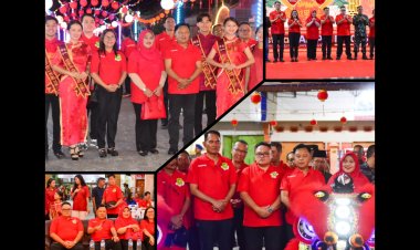 Festival Lampion Imlek 2026 Selatpanjang Meriah, Bupati Asmar: Simbol Toleransi dan Penggerak Ekonomi