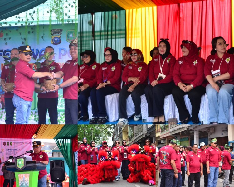 Festival Perang Air Cian Cui Selatpanjang Dibuka Bupati Asmar, Jadi Ikon Wisata Budaya Nasional