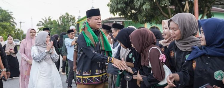 Safari Ramadan di Sukamaju, Pemkab Kuansing Tekankan Peningkatan PAD dan Percepatan Infrastruktur