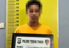 Polsek Tebing Tinggi Sikat Pengedar Sabu 18,87 Gram