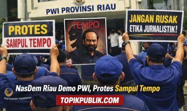NasDem Riau Demo PWI, Protes Sampul Tempo