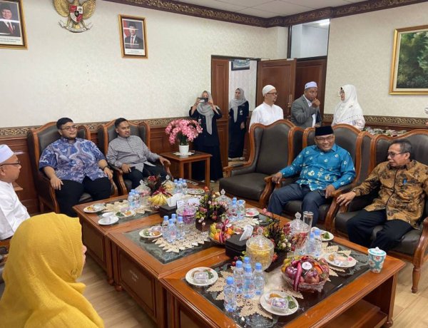 Wawako Dumai Sugiyarto Hadiri Tabligh Akbar UAS di UIN Suska Riau