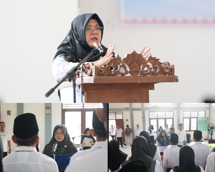 Bupati Afni Lantik 18 Bapekam Mempura, Fokus Kolaborasi di Tengah Defisit Anggaran