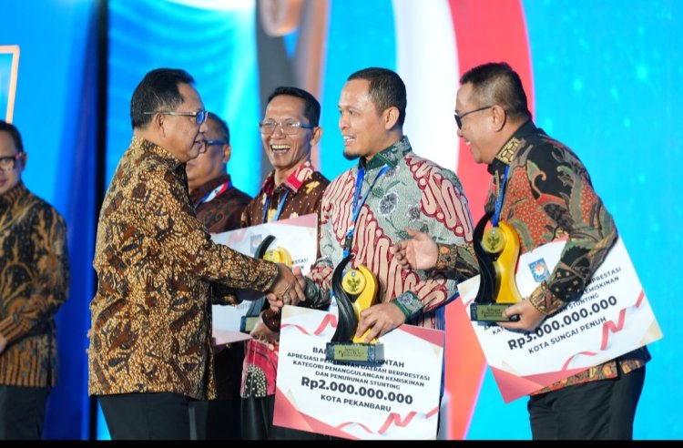 Pekanbaru Terbaik II Turunkan Kemiskinan dan Stunting