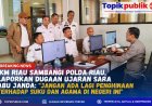 IKM Riau Laporkan Dugaan Ujaran SARA Abu Janda ke Polda Riau, Desak Penegakan Hukum Tegas
