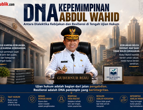 DNA Kepemimpinan Abdul Wahid di Tengah Ujian Hukum
