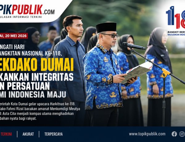 Harkitnas 2026, Sekdako Dumai Tekankan Integritas dan Persatuan