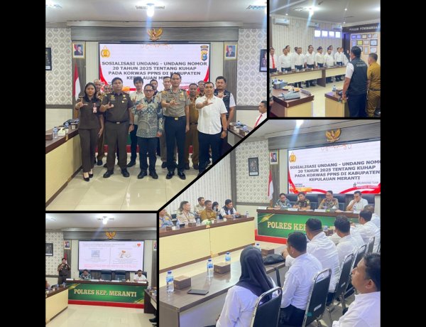 Polres Meranti Perkuat Korwas PPNS dan Implementasi KUHAP 2025