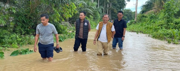 Bupati Kuansing Gerak Cepat Tangani Banjir Pangean