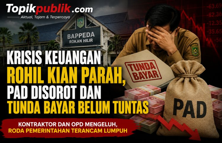 Krisis Keuangan Rohil Kian Parah, PAD Disorot dan Tunda Bayar Belum Tuntas