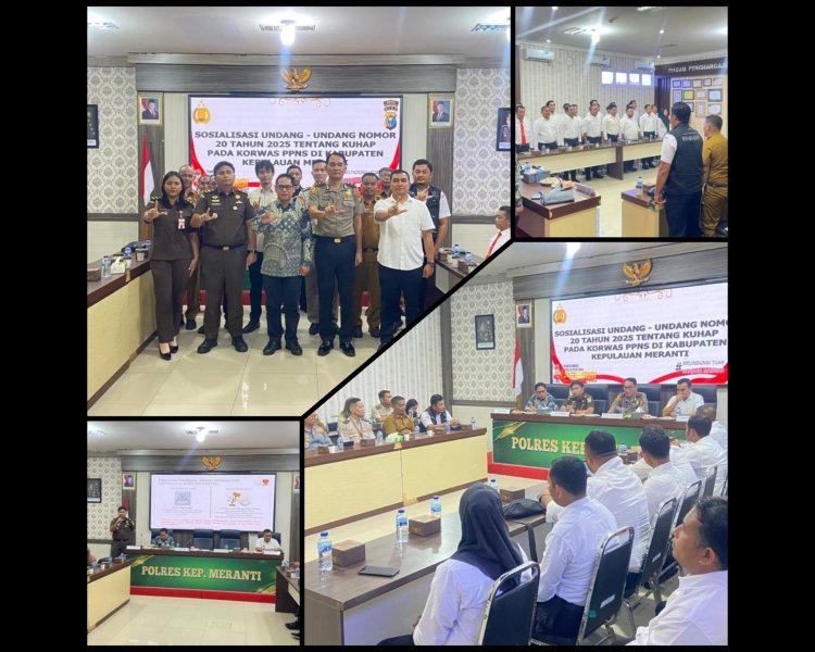 Polres Meranti Perkuat Korwas PPNS dan Implementasi KUHAP 2025