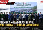 Aksi Tanam Pohon di Mundam, Wako Paisal Apresiasi Komitmen Lingkungan Kapolda Riau