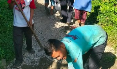 Kecamatan Siempat Nempu Hulu, Beserta Masyarakat Mengadakan Gotong Royong Massal