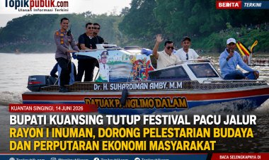 PACU JALUR INUMAN BERGAUNG BUDAYA TERJAGA, UMKM BERJAYA