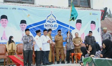 Bupati Dairi Berangkatkan Para Kafilah Dairi, Pada MTQ ke-40 Tingkat Provinsi Sumatera Utara