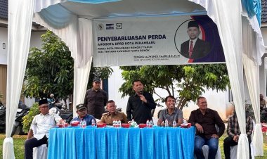 Azwendi Fajri Sosialisasikan Perda P4GN, DPRD Pekanbaru Ajak Masyarakat Perangi Penyalahgunaan Narkoba