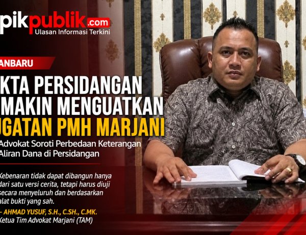 Marjani Bantah Terima Uang dan Hadir di Rumah Dinas, Tim Kuasa Hukum Soroti Fakta Persidangan