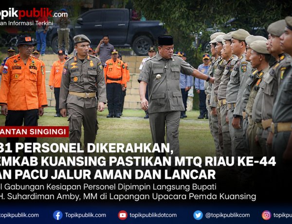 Bupati Suhardiman Pastikan MTQ Riau dan Pacu Jalur Kuansing Berjalan Aman