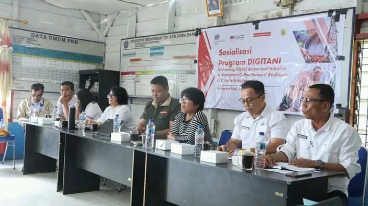 Mercy Corps Indonesia  Bersama Pemkab Dairi, Sosialisasikan Program Sekolah Lapang Iklim Di Desa Bangun