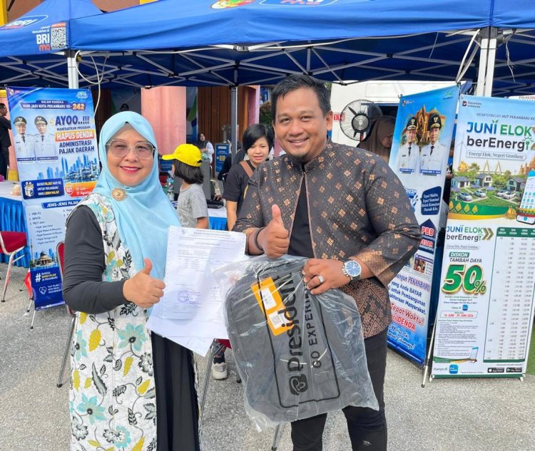 MPP Goes to CFD Pekanbaru, Wajib Pajak Ramai Bayar Pajak Berhadiah