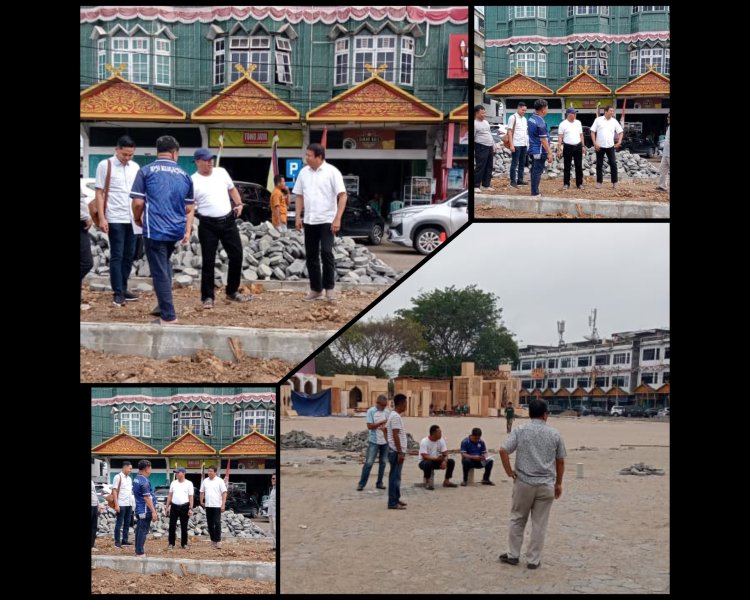 Bupati Suhardiman dan Ketua IKKS Riau Tinjau Arena Utama MTQ Riau 2026, Kuansing Optimistis Jadi Tuan Rumah Terbaik