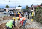 Progres Pemeliharaan Jalan Jurusan Sigalingging-Tombak Simbolon Kecamatan Parbuluan, Bupati Dairi Tinjau Ke Lokasi  