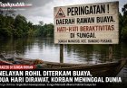 Nelayan Rohil Korban Serangan Buaya Meninggal Usai Dirawat Dua Hari
