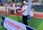 Wabup Husni Tamrin Resmi Buka Liga PSSI Pelalawan KU U-10, U-12, U-14, dan U-16, Komitmen Cetak Generasi Persepak Bola Berprestasi