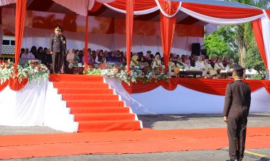 Polres Kepulauan Meranti Peringati Hari Bhayangkara ke-80 dengan Upacara Khidmat dan Penuh Makna