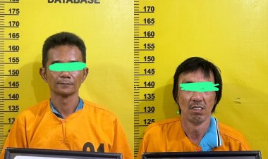Dua Pria Diciduk Satresnarkoba Polres Meranti Bersama 9 Paket Sabu
