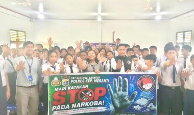 Berikan Pemahaman Tentang Narkoba Polres Meranti Gelar Penyuluhan ke sekolah