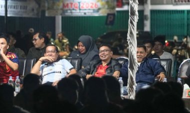Ribuan Warga Kuansing Padati Nobar Final Piala Dunia 2026