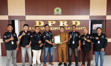 DPC ASWIN Kepulauan Meranti Silaturahmi ke Setwan, Perkuat Sinergi dan Keterbukaan Informasi Publik