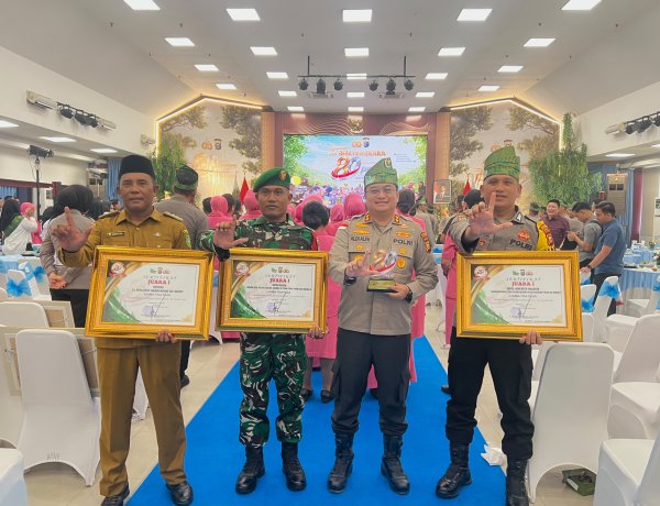 Borong Tiga Penghargaan di Hari Bhayangkara ke-80, Polres Kepulauan Meranti Ukir Prestasi di Tingkat Polda Riau