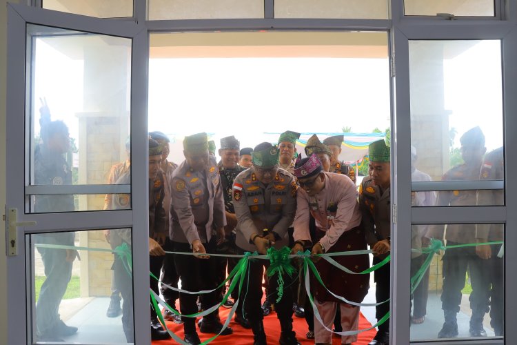 Resmikan Mako Baru Polsek Rangsang Barat, Kapolres Meranti Tekankan Peningkatan Pelayanan dan Profesionalisme Personel