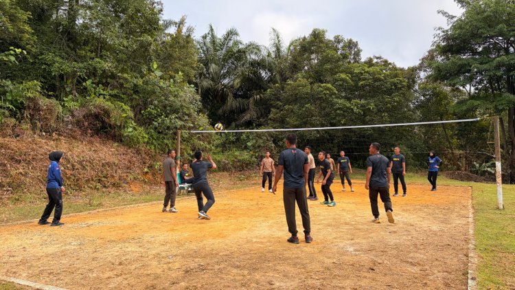 Satgas Pamtas Yonarmed 13 Perkuat Sinergi di Perbatasan
